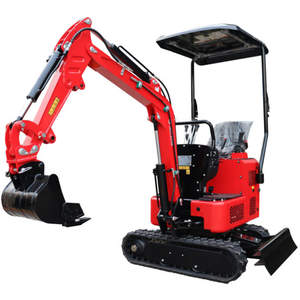 Mini Excavadoras Económicas de 1.8 Toneladas |   Excavadoras de orugas de 2.5 toneladas con giro de cola cero, microexcavadora diésel e hidráulica - Product Image 2