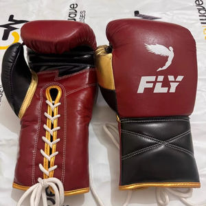 Fabrication en usine, gants de boxe en cuir durables, gants de boxe thaïlandaise personnalisés, gants d'entraînement et de combat - Product Image 1