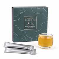 Sachets de thé instantané au jasmin lyophilisé, préparation pour infusion froide, lot de 12