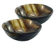 ชามสลัดวัวฮอร์นสำหรับอาหารร้อนและเย็นสุดหรูทันสมัยปลอดภัยสำหรับอาหารทันสมัยหรูหราสำหรับบ้านและโรงแรม - Product Image 5