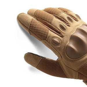 Guantes tácticos resistentes con soporte acolchado en La Palma, protector de nudillos resistente a impactos y forro de tela transpirable de secado rápido - Product Image 2