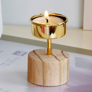 Bougeoir métallique sans flamme de qualité supérieure conception de taille personnalisée en métal de haute qualité résistant à la chaleur décoration de la maison Durable - Product Image 4