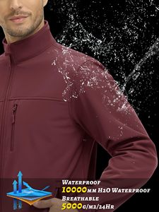 Chaqueta Softshell de Diseño Personalizado para Exteriores, de Alta Demanda, de Lona Ecológica, Transpirable, Resistente al Viento, Impermeable, Ligera, con Forro Polar Interior - Product Image 3
