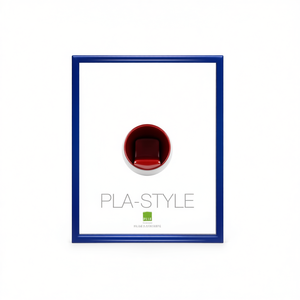 Marco de Plástico Azul Brillante Estilo PLA BÁSICO de 50x70cm para Bubola y Naibo, Categoría de Producto Marcos de Plástico, Modelo PLA01 BL 21 - Product Image 2