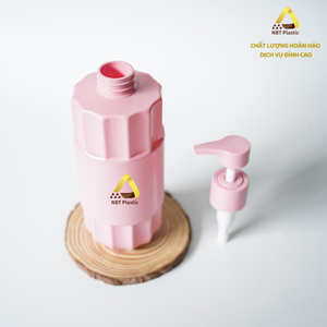 Bouteille en plastique PET personnalisée de 800ml pour cosmétiques Emballage rechargeable pour shampooing et gel douche - Product Image 3