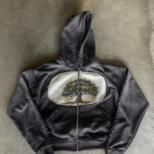 Conjunto Deportivo Unisex |   Sudadera con Capucha de Peso Medio y Pantalones Deportivos |   Conjunto de Entrenamiento para Exteriores con Cierre de Cordón |   Casual 100% Algodón - Product Image 6