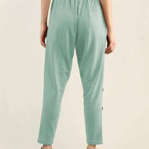 Pantalones de chándal informales para mujer con cintura elástica y bolsillos laterales, pantalones Jogger ligeros y cómodos para deportes, Fitness - Product Image 5