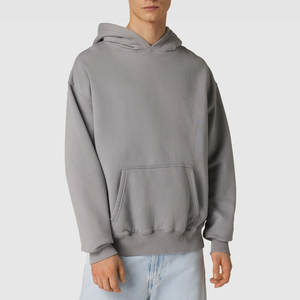 Nouveautés Sweat à capuche en coton 100% délavé à l'acide pour homme Sweat à capuche surdimensionné tricoté dans différentes couleurs et tailles - Product Image 1