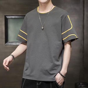 เสื้อยืดผ้าฝ้าย100% ขนาดใหญ่สำหรับผู้ชายเสื้อยืดโอเวอร์ไซส์แห้งเร็วโอเวอร์ไซส์ผ้าคอตต้อนแบบออกแบบได้ตามที่ต้องการ - Product Image 1