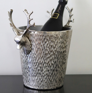 Cubo Enfriador de Vino de Aluminio Brillante, Acabado Pulido Elegante, Estilo Minimalista Ecológico, Almacenamiento para Servir Vino, Ideal para Regalos - Product Image 4