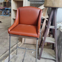 Chaise de bar haut de gamme au design moderne, mobilier pour hôtel et restaurant