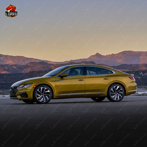Kit de carrocería completo estilo <span class=keywords><strong>R</strong></span> para Volkswagen <span class=keywords><strong>Arteon</strong></span> <span class=keywords><strong>2018</strong></span>, Kit de carrocería de modificación con labio delantero, difusor trasero, faldones laterales, rejilla de espejo - Product Image 3