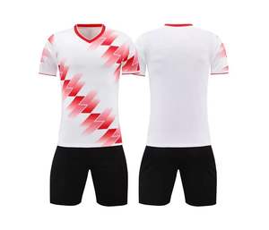 Camisetas de fútbol para adultos superventas, uniforme de equipo de Material duradero de alta calidad, servicio OEM, corte automatizado - Product Image 3