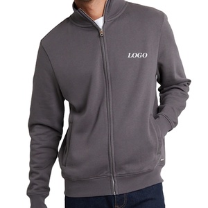 Sweat-shirt à coupe classique pour homme avec logo personnalisé simple, prix de gros / Sweat-shirt en molleton de haute qualité, design streetwear 2026 - Product Image 1