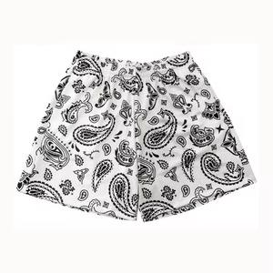 Nouvelle arrivée personnalisé partout Paisley imprimé Vintage hommes Sublimation motif Gymwear Activewear Shorts de baseball pour hommes - Product Image 6