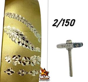 Eaglion 2mm 150 diamant taille marteau tête bijoux outils de coupe conçus pour argent et or bijoux conception et coupe - Product Image 2