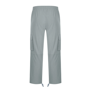 Vêtements de couleur unie pour hommes de grande taille avec service OEM Pantalons cargo et pantalons tendance Pantalon cargo chino à coupe ajustée et multi-poches - Product Image 2