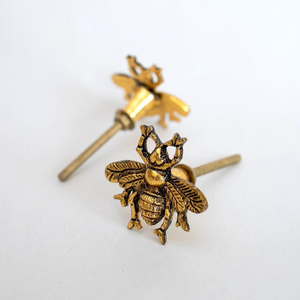 Quincaillerie, meubles de cuisine, accessoires, poignées de garde-robe, poignée en laiton brossé, bonne qualité, noir, or personnalisé - Product Image 1