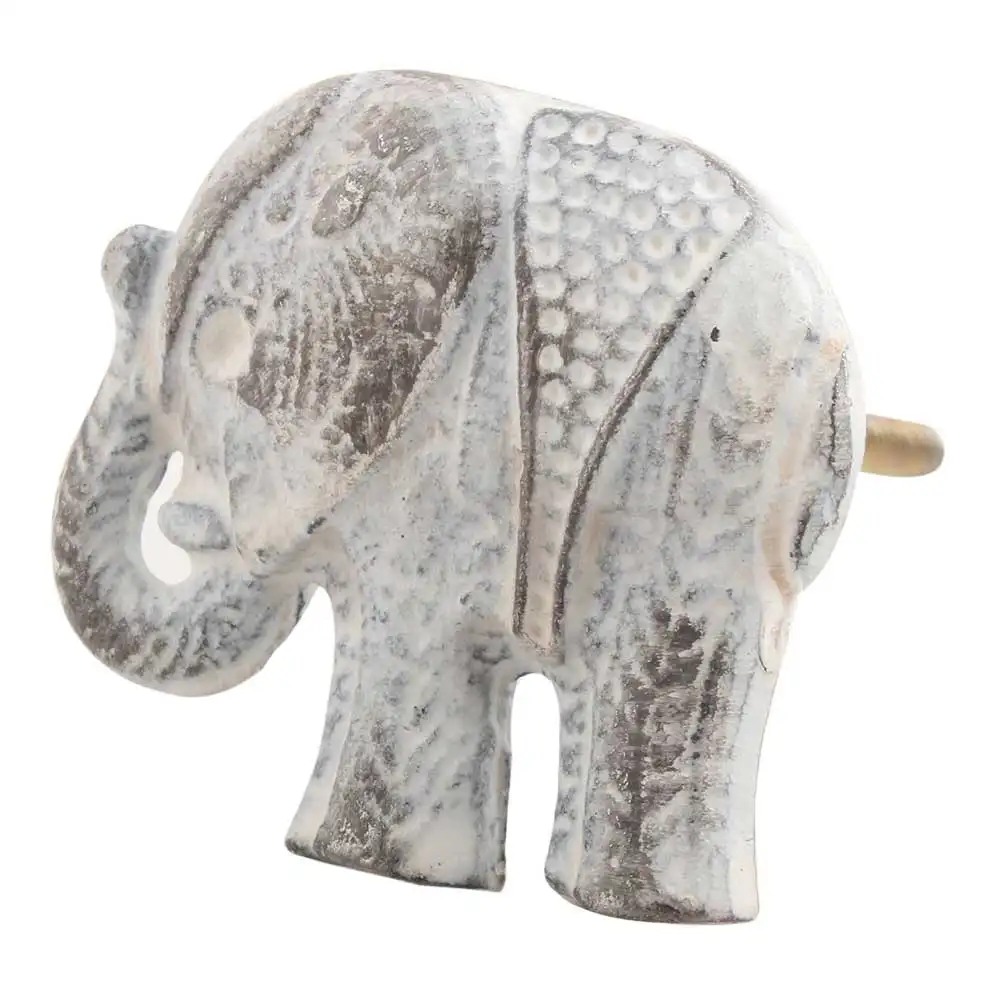 Bulk Iron Dresser Knobs Antique Vintage Pulls Elephant Decorative Knob Wardrobe 5.08 cm MK-188 New Design