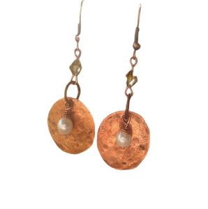 Aro Europa y Jaipur artesanía latón oxidado brillo Arco Iris-color cristal piedra pendientes joyería para mujeres de Idaho - Product Image 2