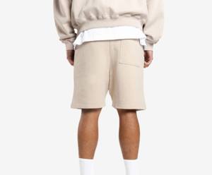 Nueva moda de los hombres de algodón polar pantalones cortos de sudor al por mayor gimnasio pantalones cortos patrón Logo tamaño Casual verano - Product Image 4