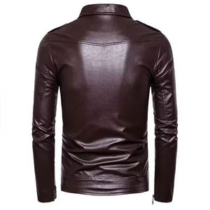 Chaquetas de Piel de Oveja Auténtica de Última Moda para Hombre, Fabricantes de Ropa, Chaquetas Personalizadas para Hombre - Product Image 2