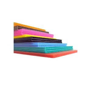 Alta calidad 1,9mm espesor polipropileno plástico corrugado hoja PE Material tablero corte procesamiento servicio precio de fábrica - Product Image 1