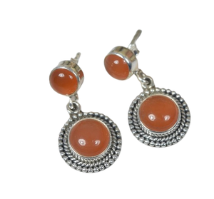 Boucles d'oreilles en argent pour filles Boucles d'oreilles en argent sterling 925 pour femmes Boucles d'oreilles en argent sterling massif pour filles Bijoux - Product Image 1