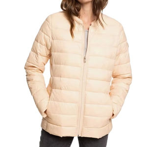 Veste matelassée pour femme, design unique 2026, sur mesure, OEM, col montant, matelassée, rembourrage en duvet, veste d'hiver pour femme - Product Image 1
