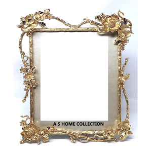 Diseño de rama decorativo Venta caliente Nuevo diseño mariposa marco de fotos Metal arte marco de trabajo para pared y Mesa - Product Image 4