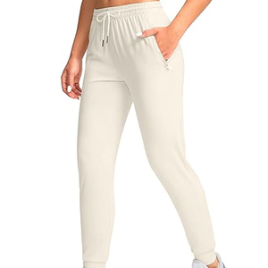 Custom OEM Design New Trendy <b>Women's</b> Joggers Winter Casual Sweatpants with Flat Front Style and Pockets Fashionable for Brands - Product Image 1