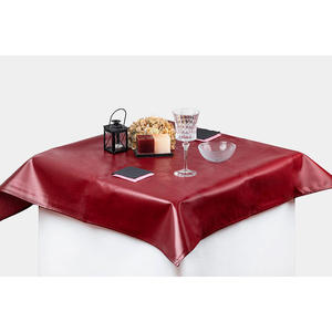 Mantel Alba Plus Extrafabric Color Borgoña 100x100cm, Adaptado a 96x96cm, B2B - Product Image 1