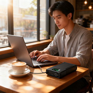 Zlwm แบตเตอรี่สำรองขนาด30W 18W 38400mAh สำหรับใช้ภายนอกอาคารสถานีพลังงานขนาดเล็กแบบพกพา142.8Wh สำหรับเดินทางและตั้งแคมป์ - Product Image 5