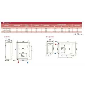 Calentador de Agua Eléctrico Vertical/Horizontal Atlantic Vertigo Access 100 ErP de 80 Litros, Caldera Eléctrica de Almacenamiento - Product Image 4