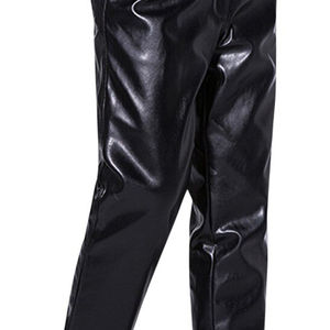 Pantalon en cuir de vachette taille haute pour hommes Nouveau Meilleur style Mode Design personnalisé Vente en gros Prix bon marché Service OEM - Product Image 3