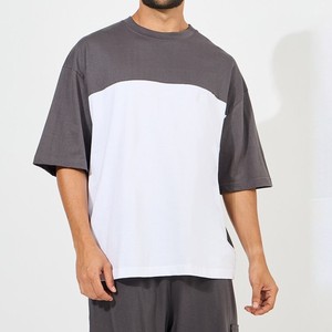 Prix raisonnable pour hommes t-shirt ensemble court dernière mode coton respirant haut tendance de haute qualité t-shirt ensemble court avec le meilleur design - Product Image 3