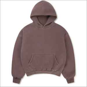 Sweat-shirts à épaules tombantes 100% coton, unisexe, surdimensionnés, personnalisés, broderie personnalisée, 500GSM, fabrication de sweat-shirts - Product Image 3