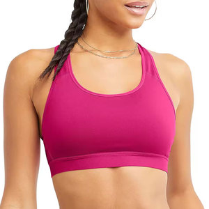 Sujetador Deportivo Ligero para Mujer, con Relleno, Tirantes Ajustables, Malla Transpirable, Ecológico, para Yoga, Fitness y Entrenamiento - Product Image 1