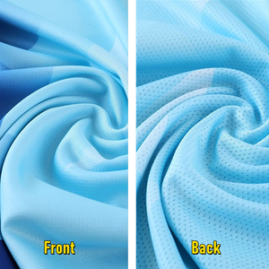 Personalizar sublimado 100% poliéster tela Material a granel 2025 temporada manga corta fútbol liso Jersey uniforme - Product Image 5