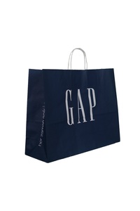 ถุงกระดาษคราฟท์เป็นมิตรต่อสิ่งแวดล้อมดีไซน์ทันสมัยกระเป๋าช็อปปิ้งน้ำหนักเบาย่อยสลายได้ทางชีวภาพทนทานทนทานเป็นมิตรต่อสิ่งแวดล้อม - Product Image 3