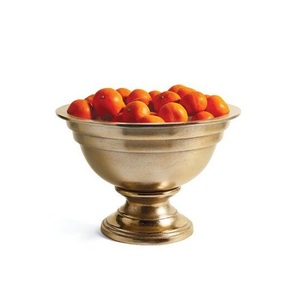 Bol de service à fruits en laiton de conception simple classique pour des paramètres de table polyvalents bol en laiton de qualité supérieure pour servir - Product Image 5