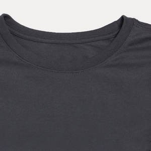 T-shirts pour hommes en tissu de coton lourd et respirant à transfert de chaleur pour vêtements de rue de grande taille pour adultes - Product Image 3