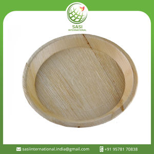 Vajilla desechable de hoja de palma natural 100%, platos redondos profundos de hoja de palma biodegradable a precio mayorista - Product Image 2