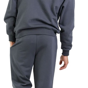 Venta caliente Deportes Hombres Jogger Fitness Completo Gimnasio Jogging Cremallera Chándal Conjunto Pantalones lisos Chándales de dos piezas - Product Image 3