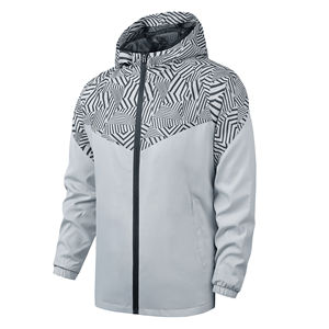 Chaqueta Ligera y Transpirable de Lona con Cremallera para Hombre, Impermeable, Cortavientos, para Senderismo al Aire Libre, Personalizable, Ropa de Otoño, Nueva - Product Image 6