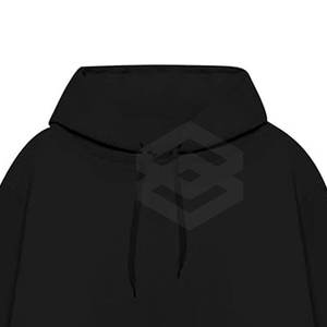 Sudadera con capucha de gran tamaño de invierno de alta calidad para hombre, diseño informal con capucha y patrón sólido, impresión Digital, suministro ODM - Product Image 5