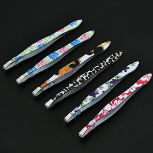 Pince à épiler pour sourcils en acier inoxydable, épilation du visage, tondeuse à sourcils, outil de maquillage, extension de cils, par TWEEZER WORLD - Product Image 3