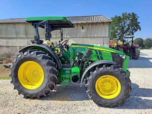 Venta al por mayor 35hp 40hp 50hp 60hP John Deer 4x4 Tractor de ruedas Agricultura Herramienta de segunda mano usada para ventas globales - Product Image 4