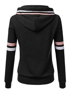 Sweats à capuche vierges en tissu doux respirant avec options d'impression personnalisées disponibles en vrac et vêtements quotidiens décontractés pour les femmes - Product Image 4