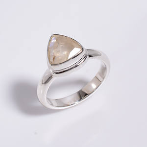 Anillo de plata esterlina 925 hecho a mano con Topacio azul natural, piedra preciosa cortada en Pera, joyería de plata fina con ajuste de bisel para fiesta - Product Image 5